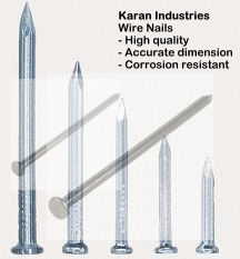 Manufacturers Exporters and Wholesale Suppliers of Wire Nail Ahmedabad Gujarat